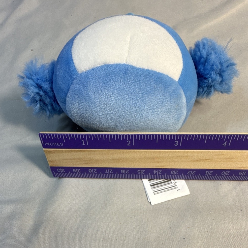 Squishmallows Blue Bird Bunny Ears Clip-On Mini Plush Easter Washable Retired - Picture 6 of 6